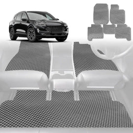 6D Diamond Car Floor Mats for Ford Escape 2020 - Current ZH - Custom-Fit Carpet Liner - 0