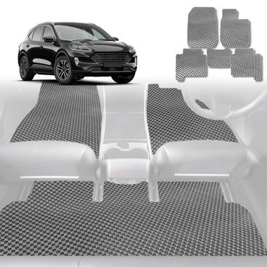 6D Diamond Car Floor Mats for Ford Escape 2020 - Current ZH - Custom-Fit Carpet Liner - 0