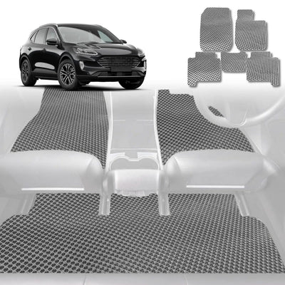 6D Diamond Car Floor Mats for Ford Escape 2020 - Current ZH - Custom-Fit Carpet Liner - 0