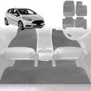 6D Diamond Car Floor Mats for Ford Fiesta 2008 - 2018 (WT WZ) - Custom-Fit Carpet Liner-2