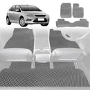 6D Diamond Car Floor Mats for Ford Focus 2005 - 2010 LS - Custom-Fit Carpet Liner-2