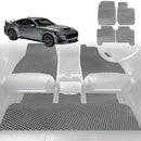 6D Diamond Car Floor Mats for Ford Mustang 2015 - 2024 (S550) - Custom-Fit Carpet Liner-2