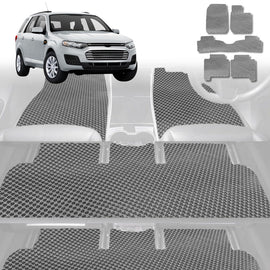 6D Diamond Car Floor Mats for Ford Territory 2004 - 2011 SX, SY - Custom-Fit Carpet Liner - 0