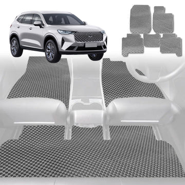 6D Diamond Car Floor Mats for GWM Haval H6 2020 - Current (SUV) - Custom-Fit Carpet Liner - 0