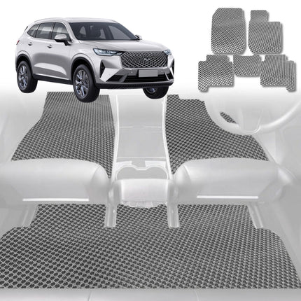 6D Diamond Car Floor Mats for GWM Haval H6 2020 - Current (SUV) - Custom-Fit Carpet Liner - 0