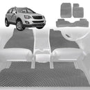 6D Diamond Car Floor Mats for Holden Captiva 5 2006 - 2015 CG, CG II - Custom-Fit Carpet Liner-2