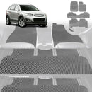 6D Diamond Car Floor Mats for Holden Captiva 7 2009 - 2015 CG, CG II - Custom-Fit Carpet Liner-2