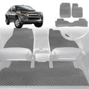 6D Diamond Car Floor Mats for Holden Rodeo 2003 - 2008 (2-Door Regular Cab and Extended Cab) - Custom-Fit Carpet Liner-2