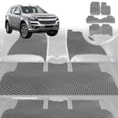 6D Diamond Car Floor Mats for Holden Trailblazer 2016 - 2020 RG - Custom-Fit Carpet Liner-2