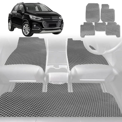 6D Diamond Car Floor Mats for Holden Trax 2013 - 2020 TJ - Custom-Fit Carpet Liner - 0