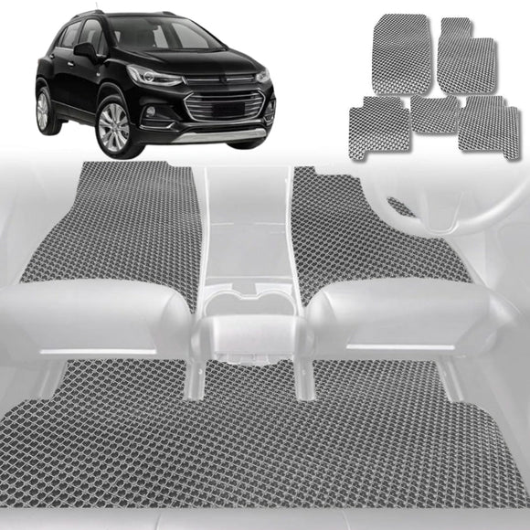 6D Diamond Car Floor Mats for Holden Trax 2013 - 2020 TJ - Custom-Fit Carpet Liner
