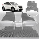 6D Diamond Car Floor Mats for Honda HR-V 2015 - 2021 (RU) - Custom-Fit Carpet Liner-2