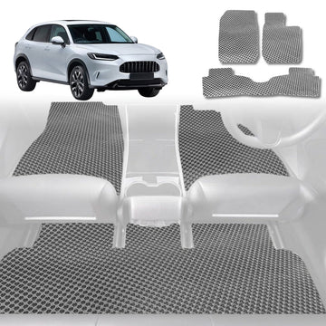 6D Diamond Car Floor Mats for Honda ZR-V 2023 - Current (RZ) - Custom-Fit Carpet Liner - 0