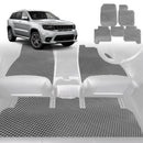 6D Diamond Car Floor Mats for Jeep Grand Cherokee 2011 - 2021 (WK) - Custom-Fit Carpet Liner-2