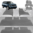 6D Diamond Car Floor Mats for Kia Sorento 2009 - 2015 (XM) - Custom-Fit Carpet Liner-2