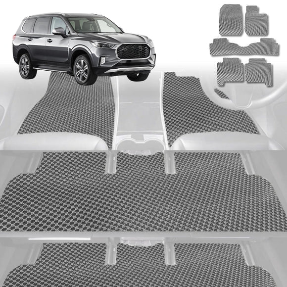 6D Diamond Car Floor Mats for LDV D90 2017 - Current - Custom-Fit Carpet Liner