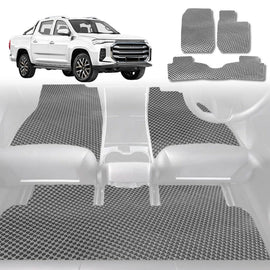 6D Diamond Car Floor Mats for LDV T60 Max 2017 - Current T60 Pro - Custom-Fit Carpet Liner - 0