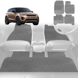 6D Diamond Car Floor Mats for Land Rover Range Rover Evoque 2018 - Current L551 - Custom-Fit Carpet Liner - 0