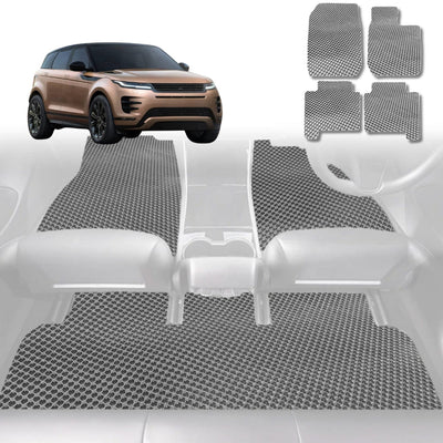 6D Diamond Car Floor Mats for Land Rover Range Rover Evoque 2018 - Current L551 - Custom-Fit Carpet Liner - 0