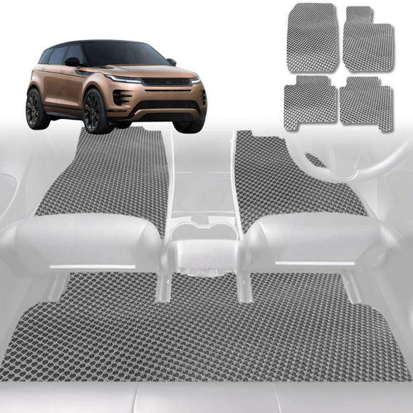 6D Diamond Car Floor Mats for Land Rover Range Rover Evoque 2018 - Current L551 - Custom-Fit Carpet Liner