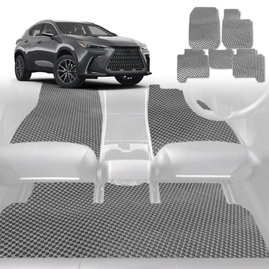 6D Diamond Car Floor Mats for Lexus NX 2022 - Current - Custom-Fit Carpet Liner - 0