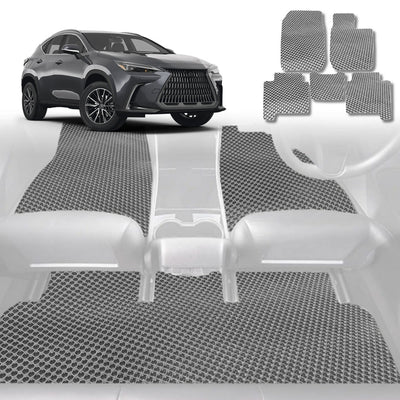 6D Diamond Car Floor Mats for Lexus NX 2022 - Current - Custom-Fit Carpet Liner - 0