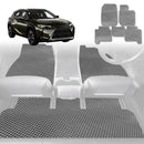 6D Diamond Car Floor Mats for Lexus UX 2021 - Current 10R, 15R - Custom-Fit Carpet Liner-2