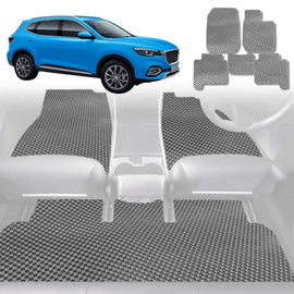 6D Diamond Car Floor Mats for MG HS 2018 - 2024 (SAS23) - Custom-Fit Carpet Liner - 0