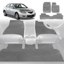 6D Diamond Car Floor Mats for Mazda 3 2004 - 2009 BK - Custom-Fit Carpet Liner-2