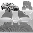 6D Diamond Car Floor Mats for Mazda 3 2009 - 2013 (BL) - Custom-Fit Carpet Liner-2