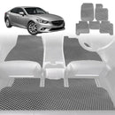 6D Diamond Car Floor Mats for Mazda 6 2008 - 2012 (GH) - Custom-Fit Carpet Liner-2
