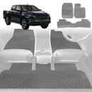 6D Diamond Car Floor Mats for Mazda BT-50 2006 - 2011 (J97M) - Custom-Fit Carpet Liner-2