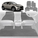 6D Diamond Car Floor Mats for Mazda CX-3 2015 - Current DK - Custom-Fit Carpet Liner-2