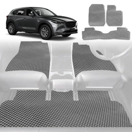 6D Diamond Car Floor Mats for Mazda CX-5 2017 - Current (KF) - Custom-Fit Carpet Liner - 0