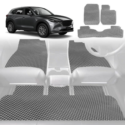6D Diamond Car Floor Mats for Mazda CX-5 2017 - Current (KF) - Custom-Fit Carpet Liner - 0