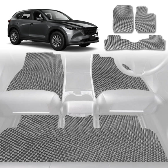 6D Diamond Car Floor Mats for Mazda CX-5 2017 - Current (KF) - Custom-Fit Carpet Liner