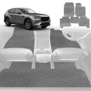 6D Diamond Car Floor Mats for Mazda CX-60 2022 - Current (KH) - Custom-Fit Carpet Liner-2