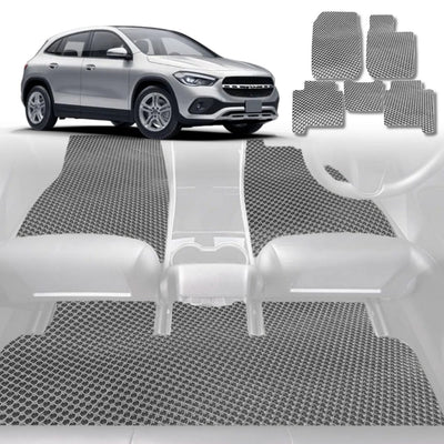 6D Diamond Car Floor Mats for Mercedes-Benz GLA SUV 2020 - Current (H247) - Custom-Fit Carpet Liner - 0