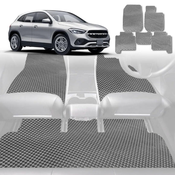 6D Diamond Car Floor Mats for Mercedes-Benz GLA SUV 2020 - Current (H247) - Custom-Fit Carpet Liner