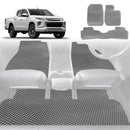 6D Diamond Car Floor Mats for Mitsubishi Triton Club Cab 2015 - 2023 (MQ MR) - Custom-Fit Carpet Liner-2