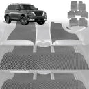6D Diamond Car Floor Mats for Nissan Patrol Y61 1997 - 2016 SUV (Y61/GU) - Custom-Fit Carpet Liner-2