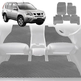 6D Diamond Car Floor Mats for Nissan QASHQAI 2022 - Current (J12) - Custom-Fit Carpet Liner - 0