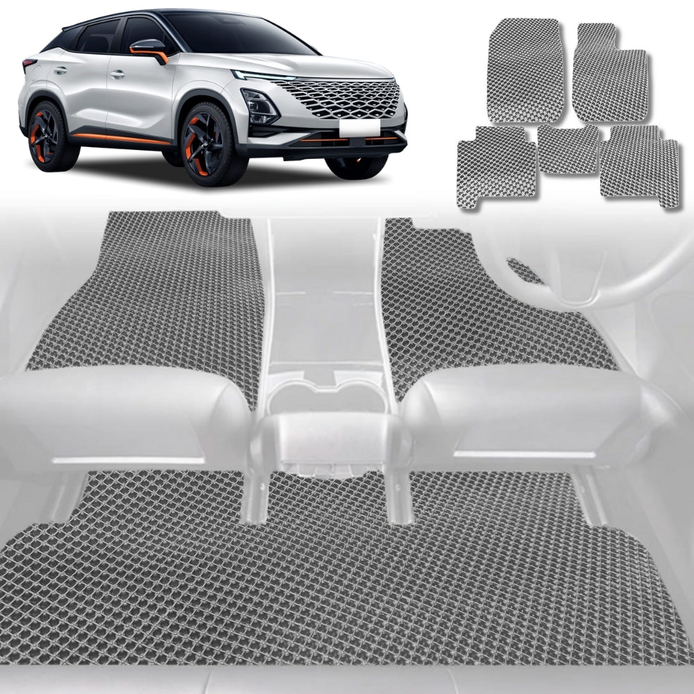 6D Diamond Car Floor Mats for Chery OMODA 5 GT 2024 - Current (GT FX) - Custom-Fit Carpet Liner - 0