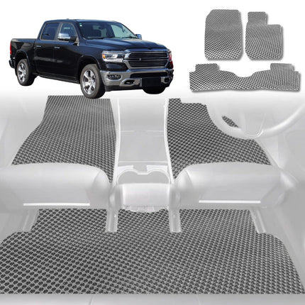 6D Diamond Car Floor Mats for RAM 1500 Express 2019 - Current (DT) - Custom-Fit Carpet Liner - 0