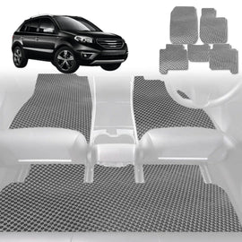 6D Diamond Car Floor Mats for Renault KOLEOS 2016 - Current (HC) - Custom-Fit Carpet Liner - 0