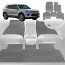 6D Diamond Car Floor Mats for SsangYong Korando 2019 - Current C300 - Custom-Fit Carpet Liner-2