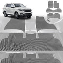 6D Diamond Car Floor Mats for SsangYong Rexton 2017 - Current Y290, Y400, Y450 - Custom-Fit Carpet Liner-2