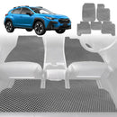 6D Diamond Car Floor Mats for Subaru Crosstrek 2023 - Current (GU) - Custom-Fit Carpet Liner-2