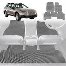 6D Diamond Car Floor Mats for Subaru Outback 2015 - 2021 5GEN, 6GEN - Custom-Fit Carpet Liner-2