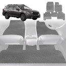 6D Diamond Car Floor Mats for Subaru Outback 2021 - Current 6GEN - Custom-Fit Carpet Liner-2